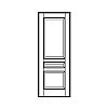 3-Panel door
Panel- Raised
Glazing- None