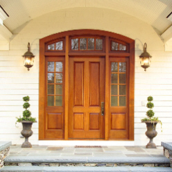 Single Doors w/ Sidelites, Transom